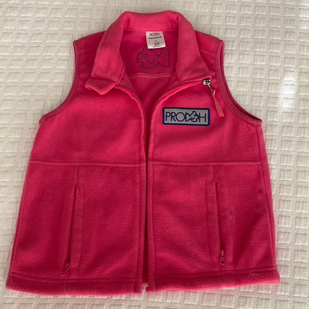 Adorable pink Prodoh vest